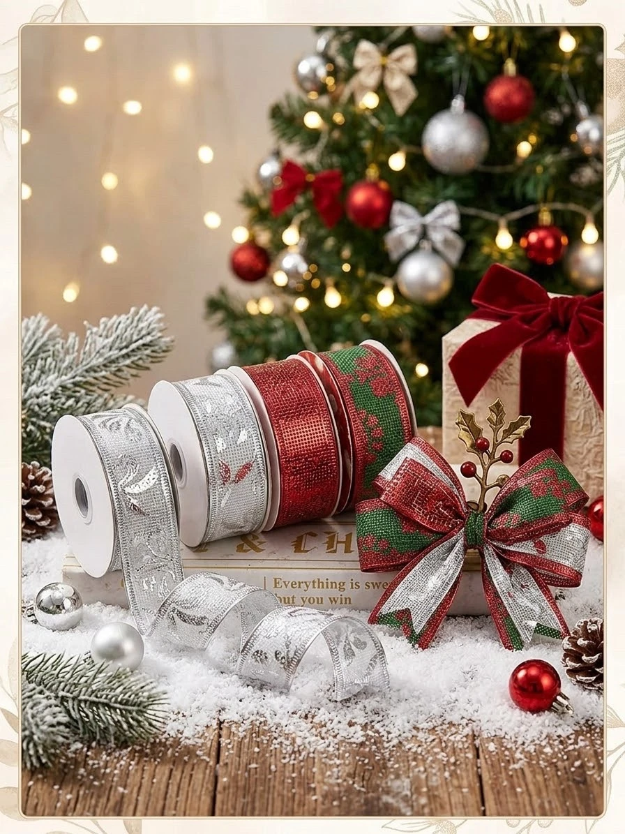 DOCENA DE LISTONES NAVIDEÑOS  3