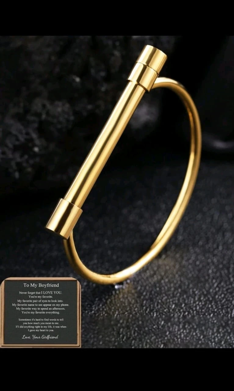 Brazalete unisex con diseño de herradura 🧲