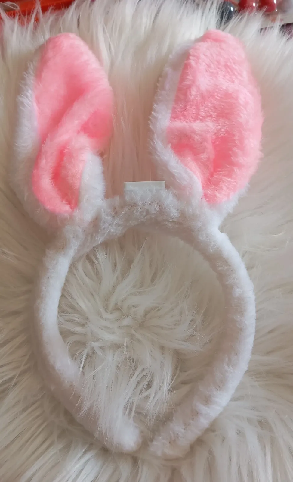 Orejas de conejo con luz para pascua