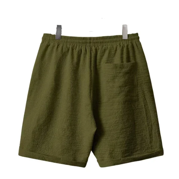 Hombres Shorts de cintura con cordón 2