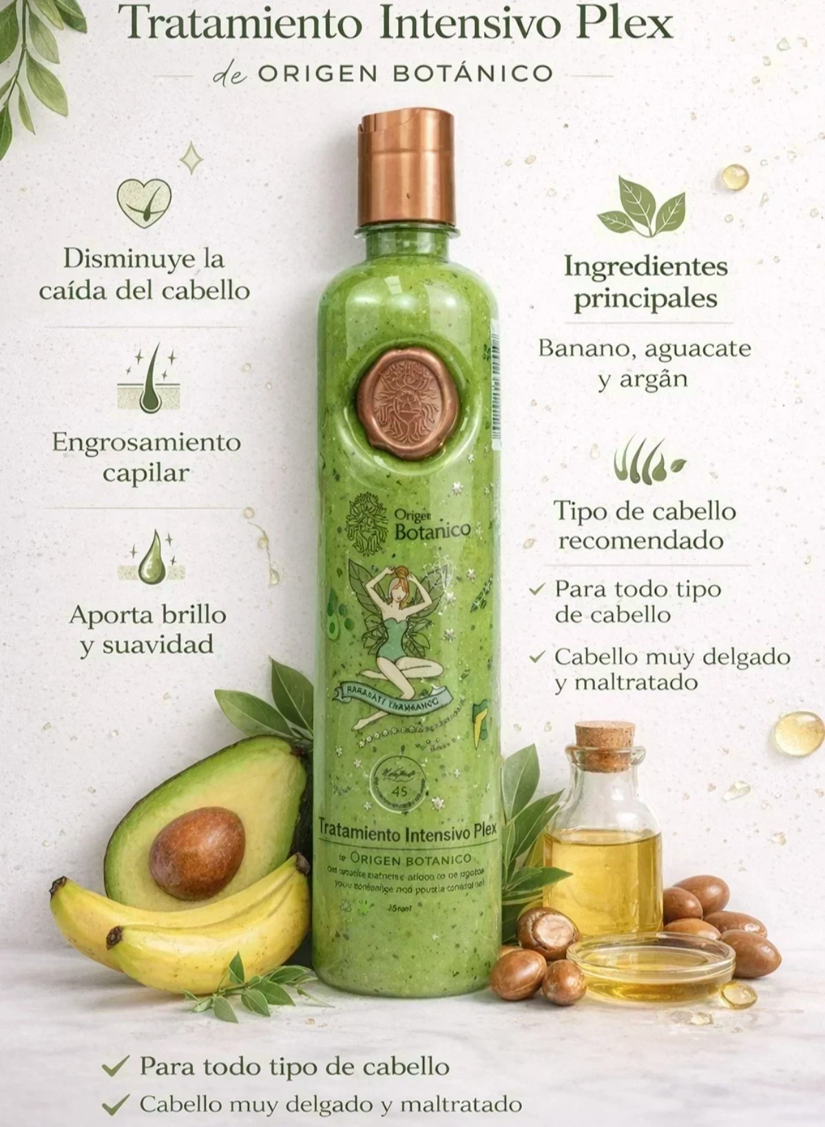 ✨ Tratamiento Intensivo S.O.S. Plex – Ritual Botánico ✨ 100 % original 🥰🧚