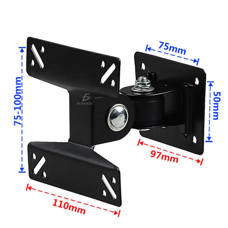 Soporte De Pantalla Tv Pared 14 A 24 Pulgadas  4