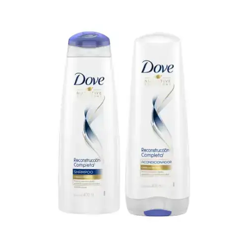 Shampoo y Acondicionador Dove x 400 ml c/u