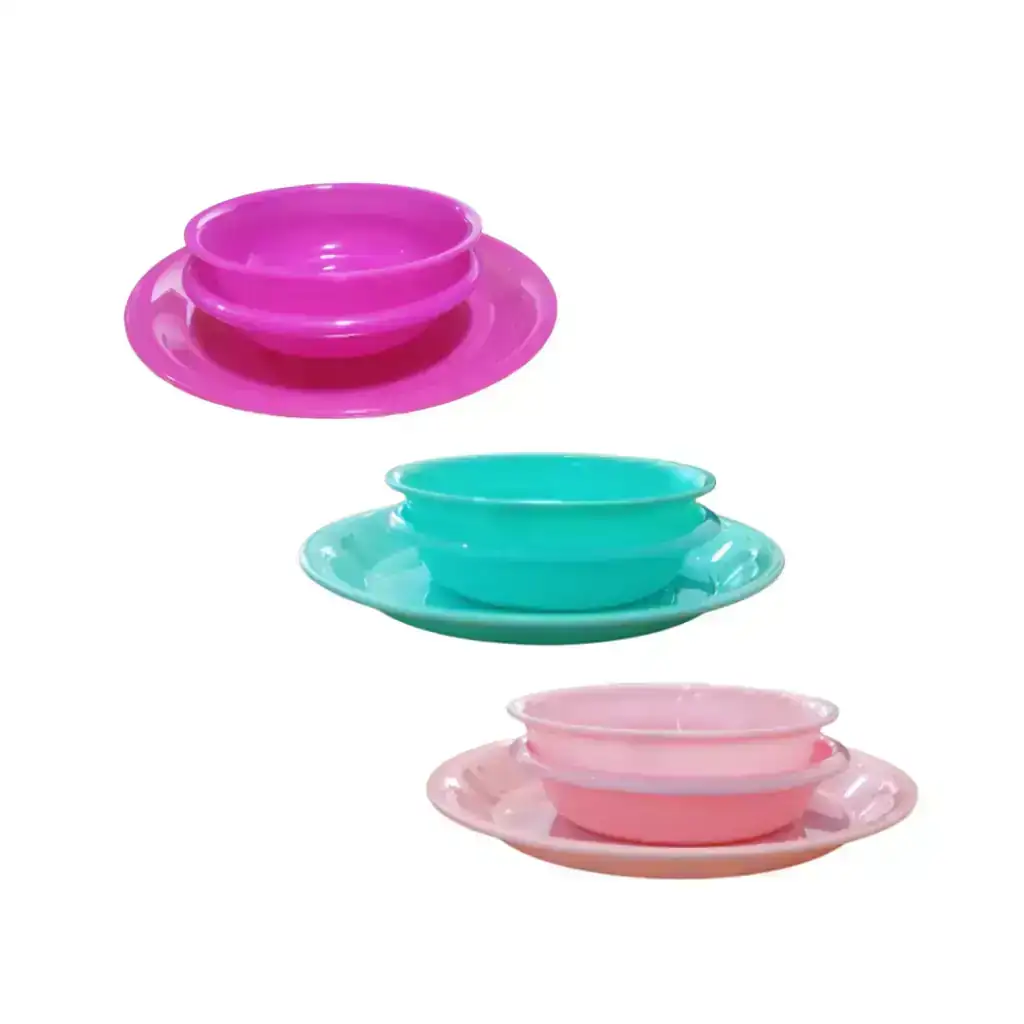 Set De Alimentacion X3u Distintos Tamaños Dispita Cod. 10684