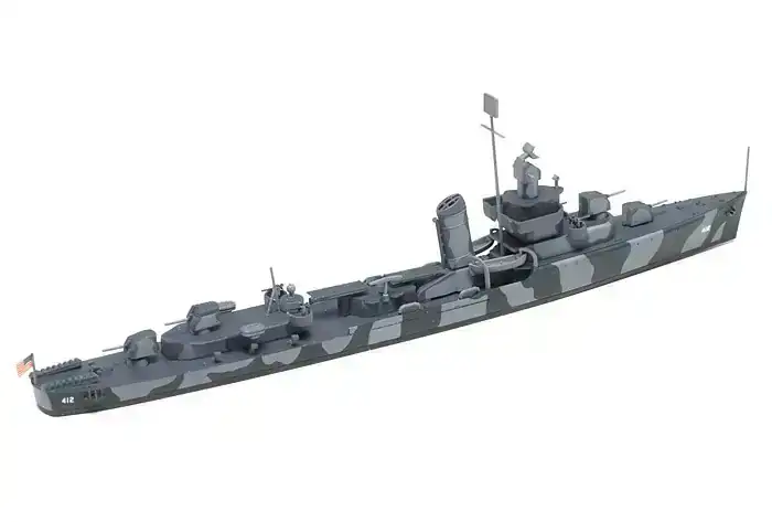 1/700 Tamiya U.S. NAVY DESTROYER DD412 HAMMANN 2