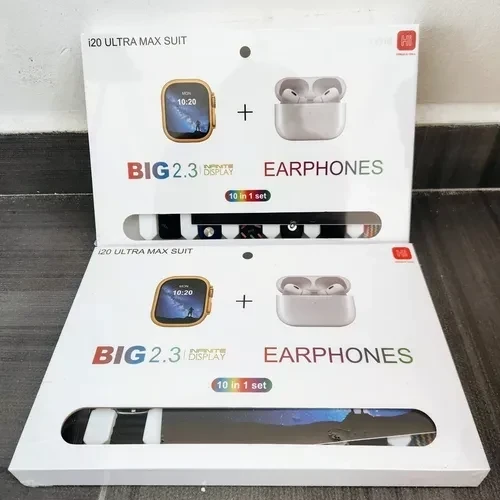 SMARTWATCH BIG 2.3 i20 ULTRA 2 MAX 10 EN 1  3