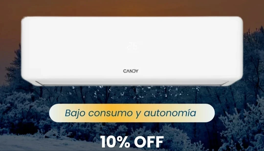 AIRE ACONDICIONADO CANDY INVERTER 6400W F/C