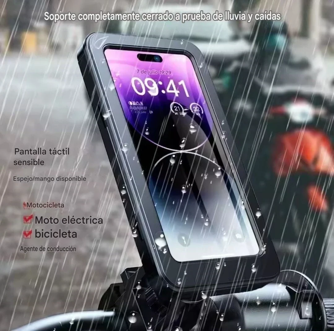 SOPORTE DE CELULAR PARA MOTO 3