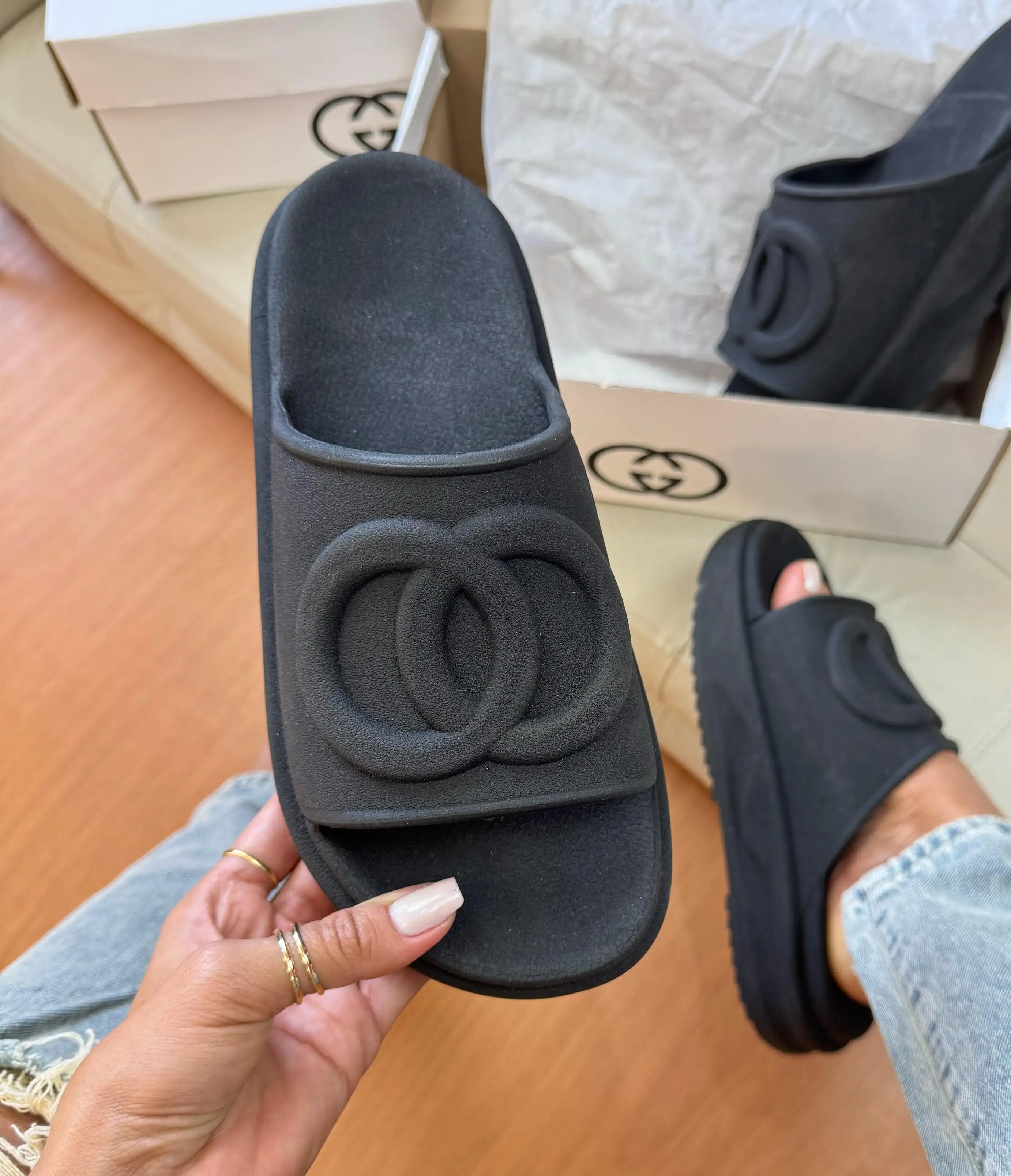 PAPETE GUCCI PLATAFORMA