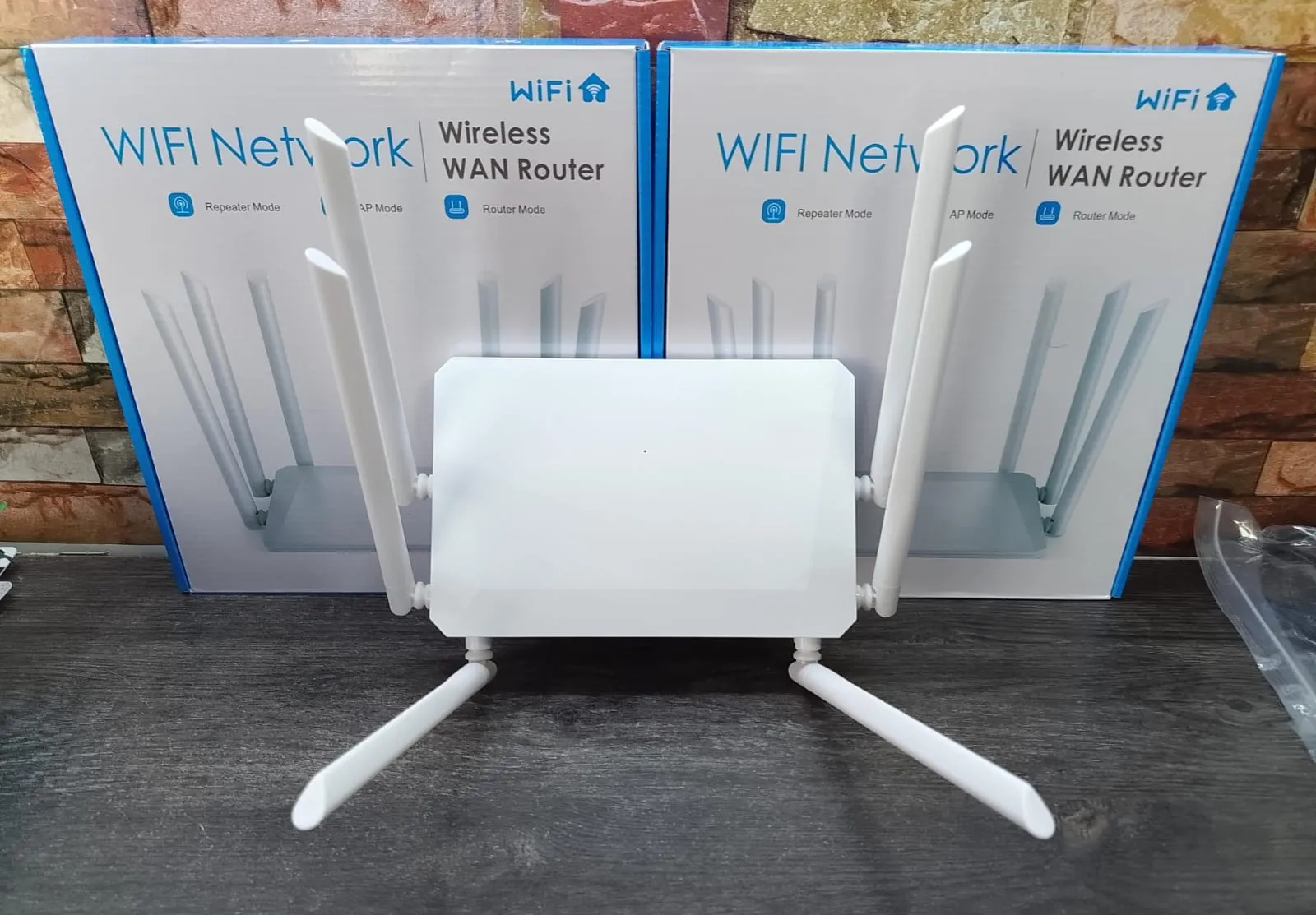 ROUTER WIFI NETWORK 6 ANTENAS 