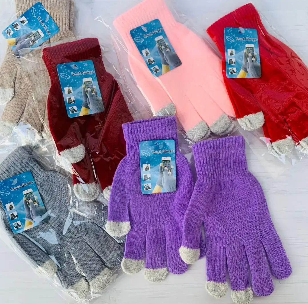 Guantes con tecnologia tactil