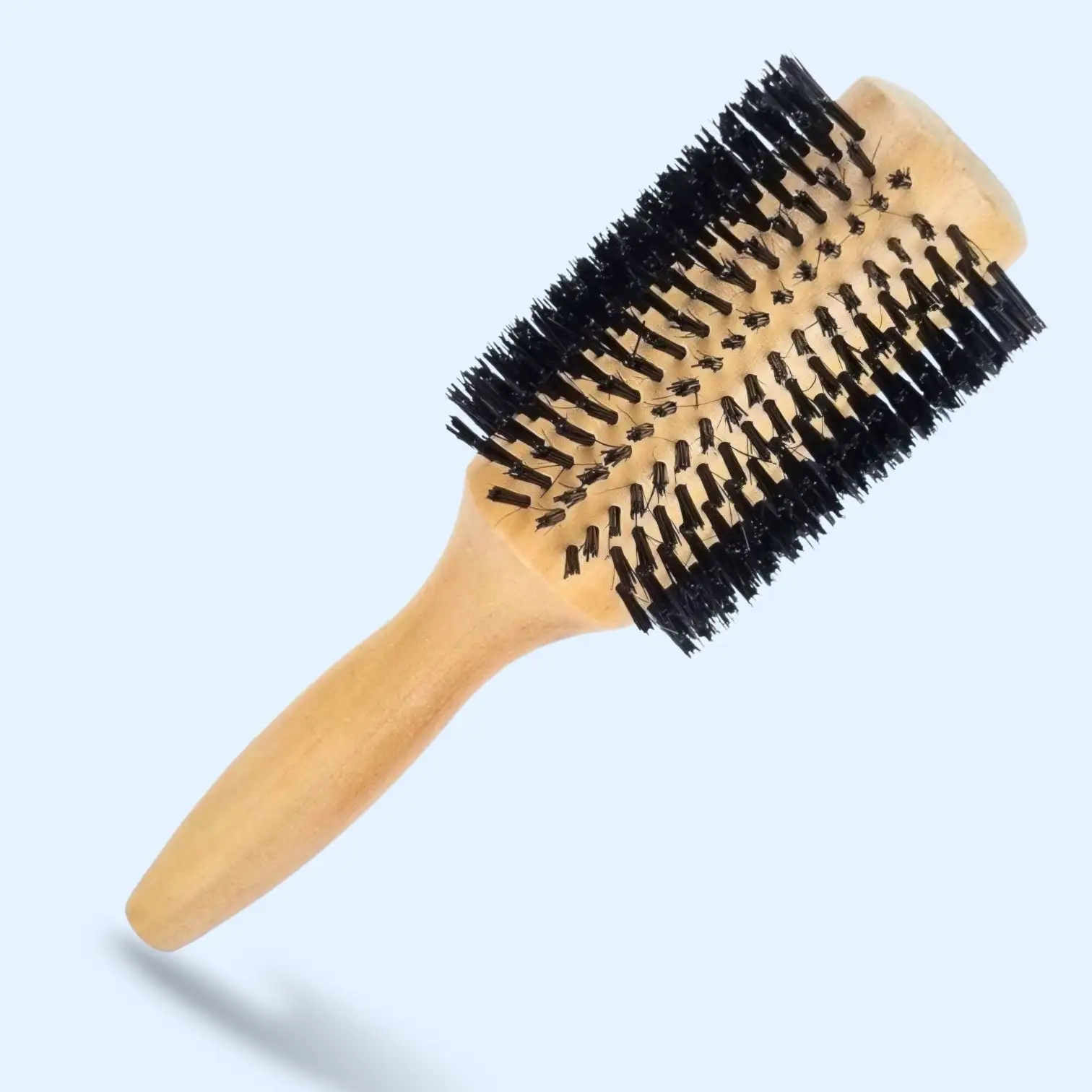 Cepillo de Madera Redondo Grande