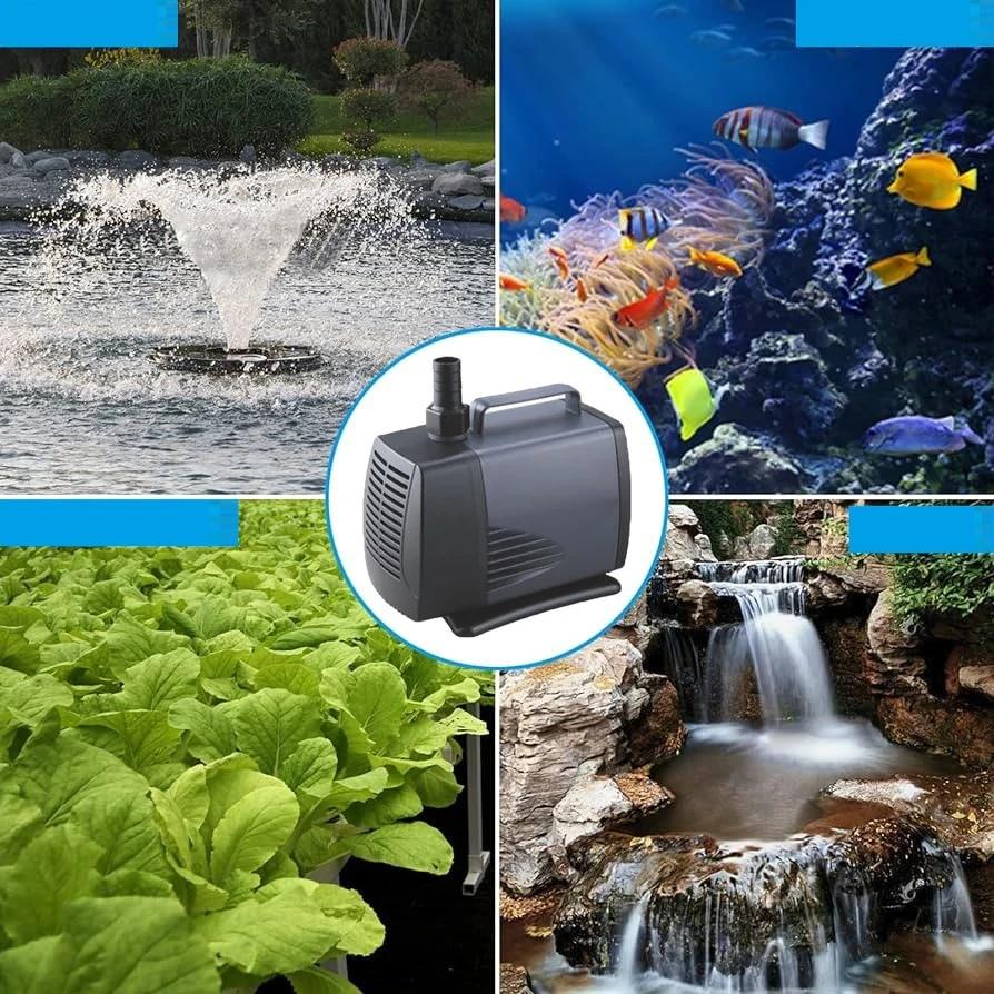Bomba de Agua 2.7mt Hasbur Fp-8100 56w 6000l/h 2
