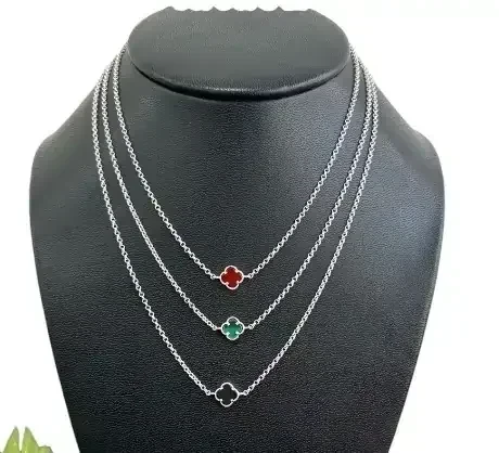 Collar Cadena Van Cleef Trebol 4 hojas 