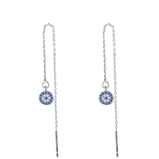 Aretes de ojitos 