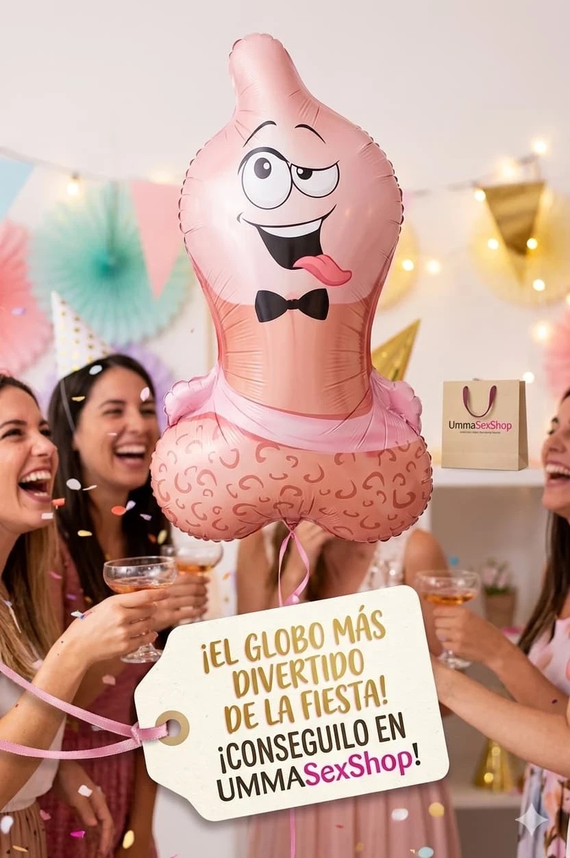 Globo con forma de pene