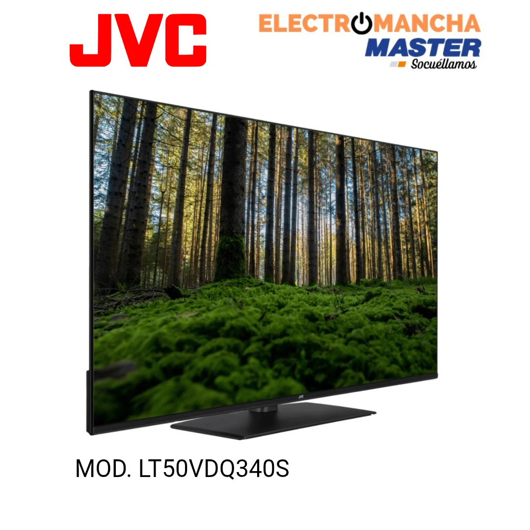 TELEVISION JVC LT50VDQ340S 50" PULGADAS QLED SMART TV 4K 2