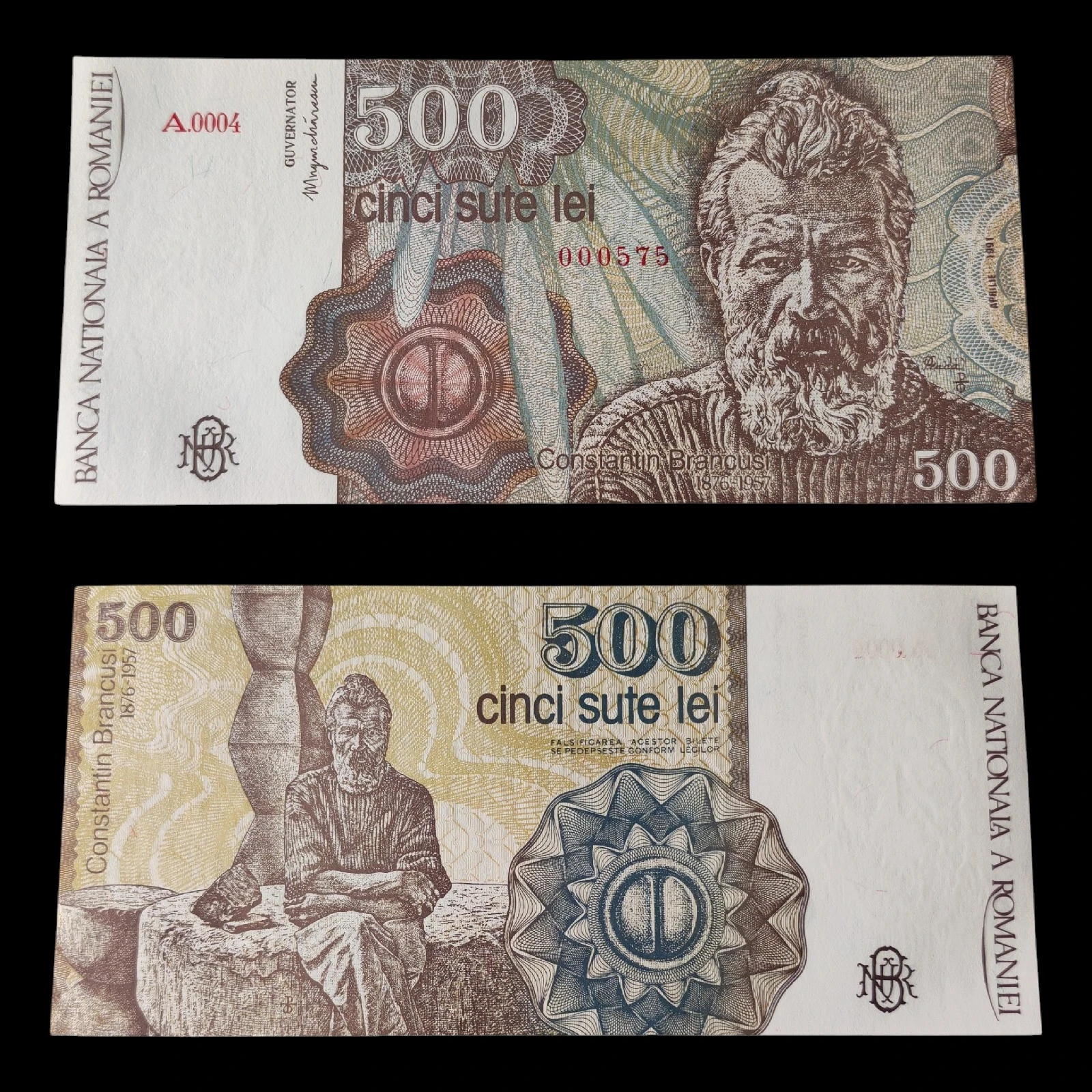 ° Rumanía 500 leí UNC