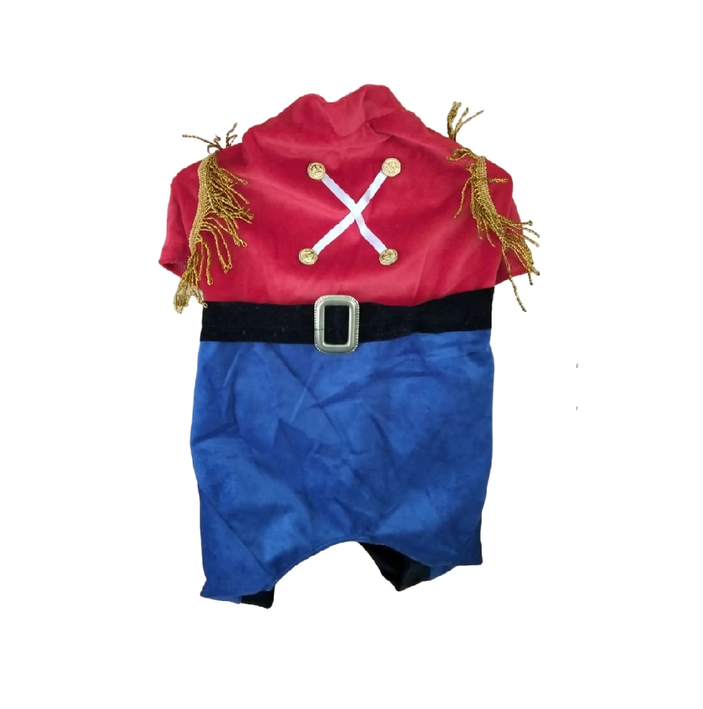 Traje navideño enterizo cascanueces 