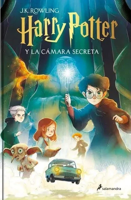 HARRY POTTER Y LA CAMARA SECRETA portada nva