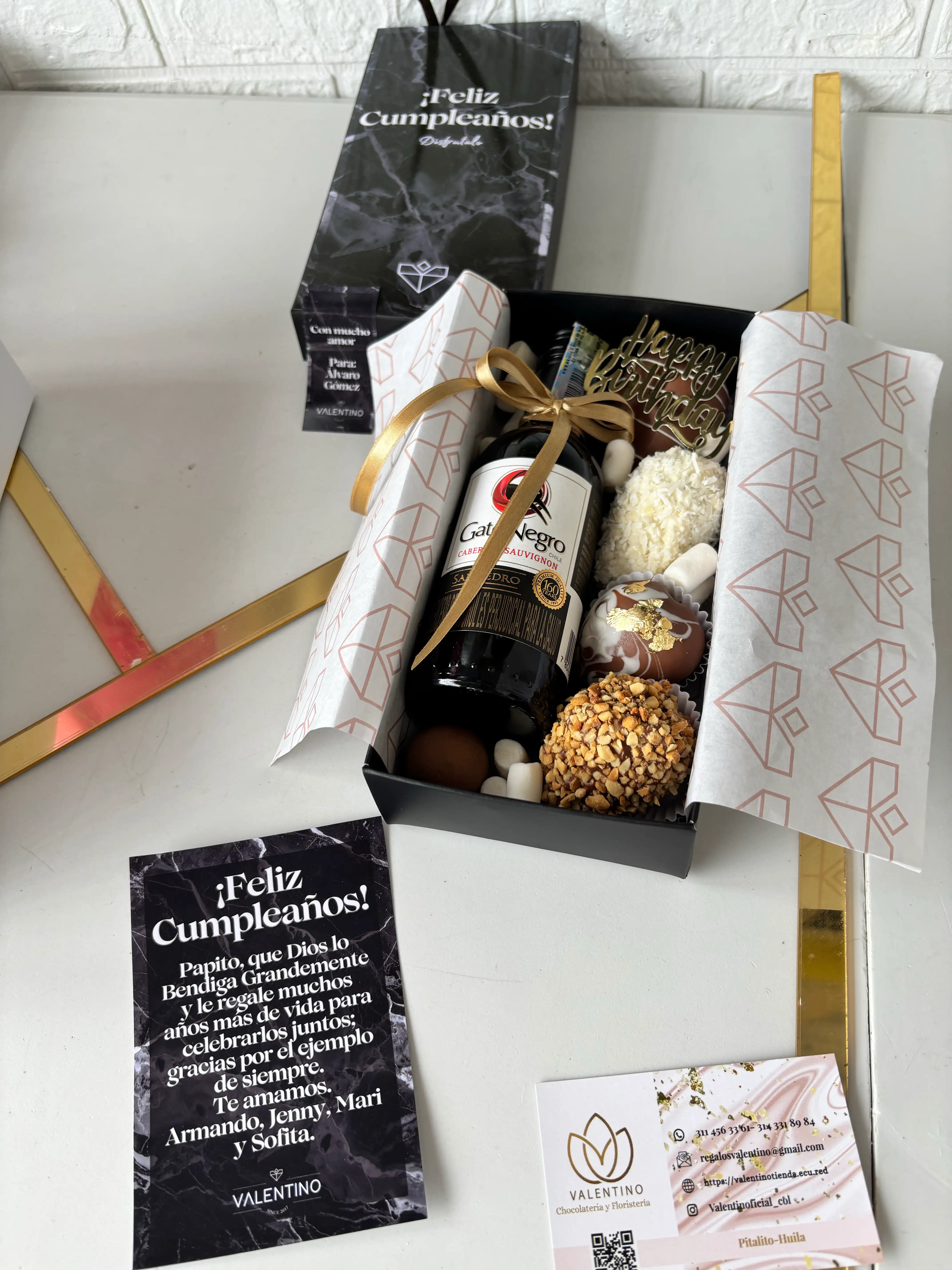 Box Gato negro mini