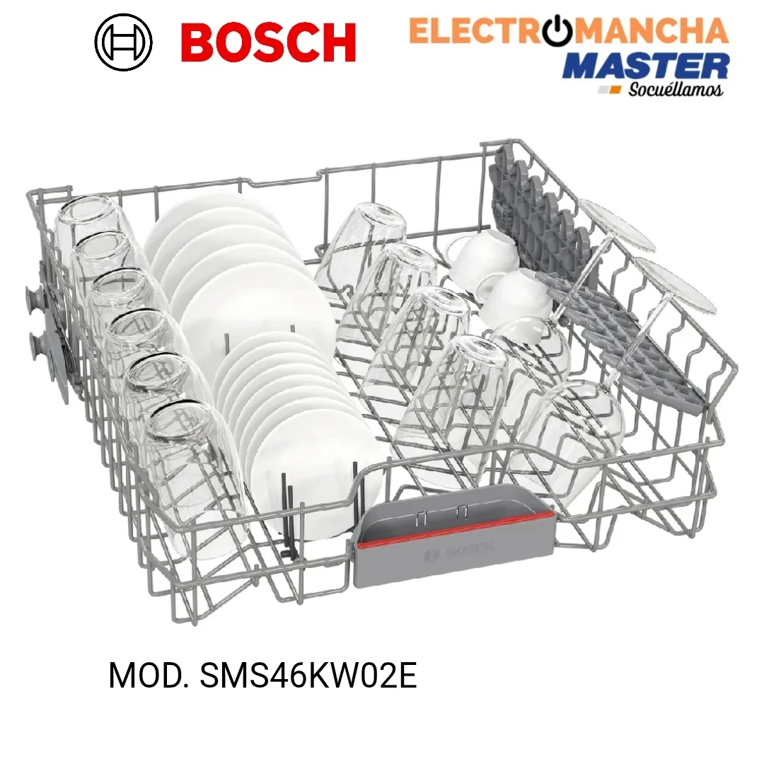 LAVAVAJILLAS BOSCH SMS46KW02E 3 BANDEJA 13 CUB. CLASE E  7