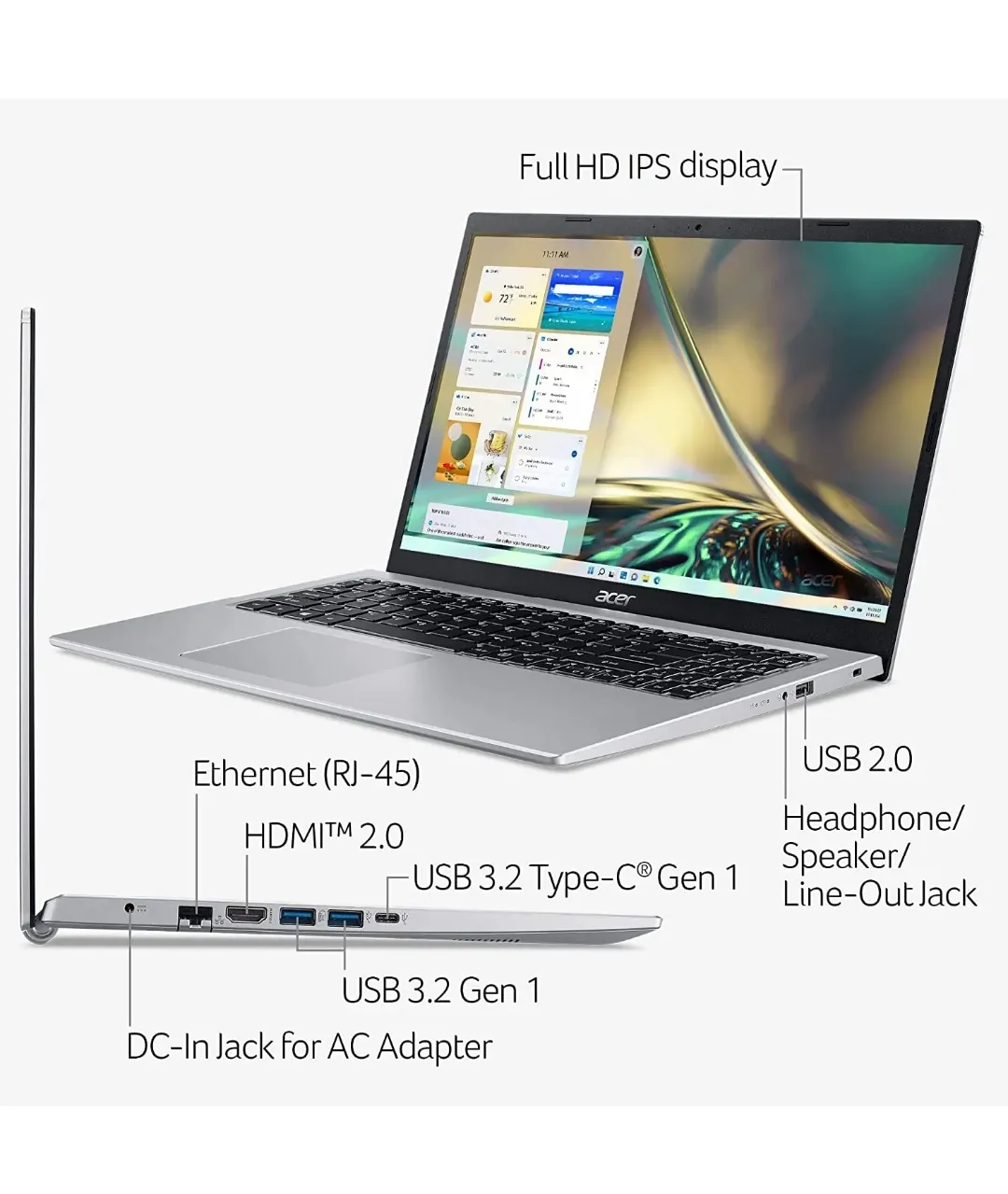 Laptop ACER 15.6" 3