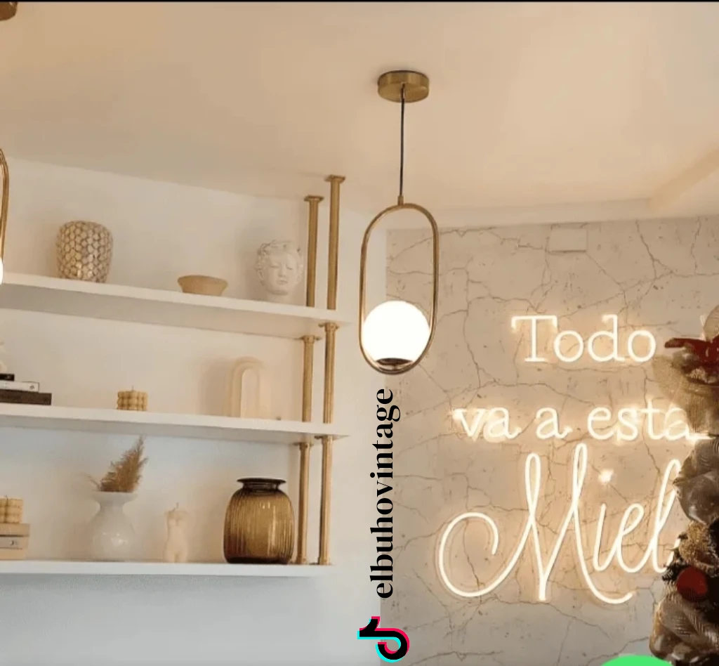 Lámpara Colgante Minimalista 