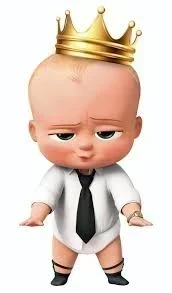 CORBATA MINI NEGRA BEBÉ  2