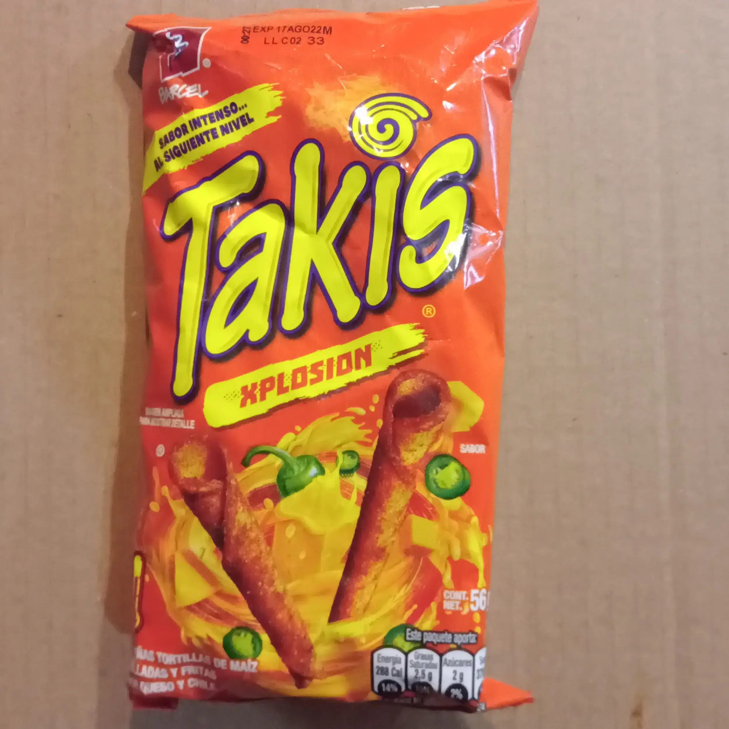 Takis xplosion 56 g