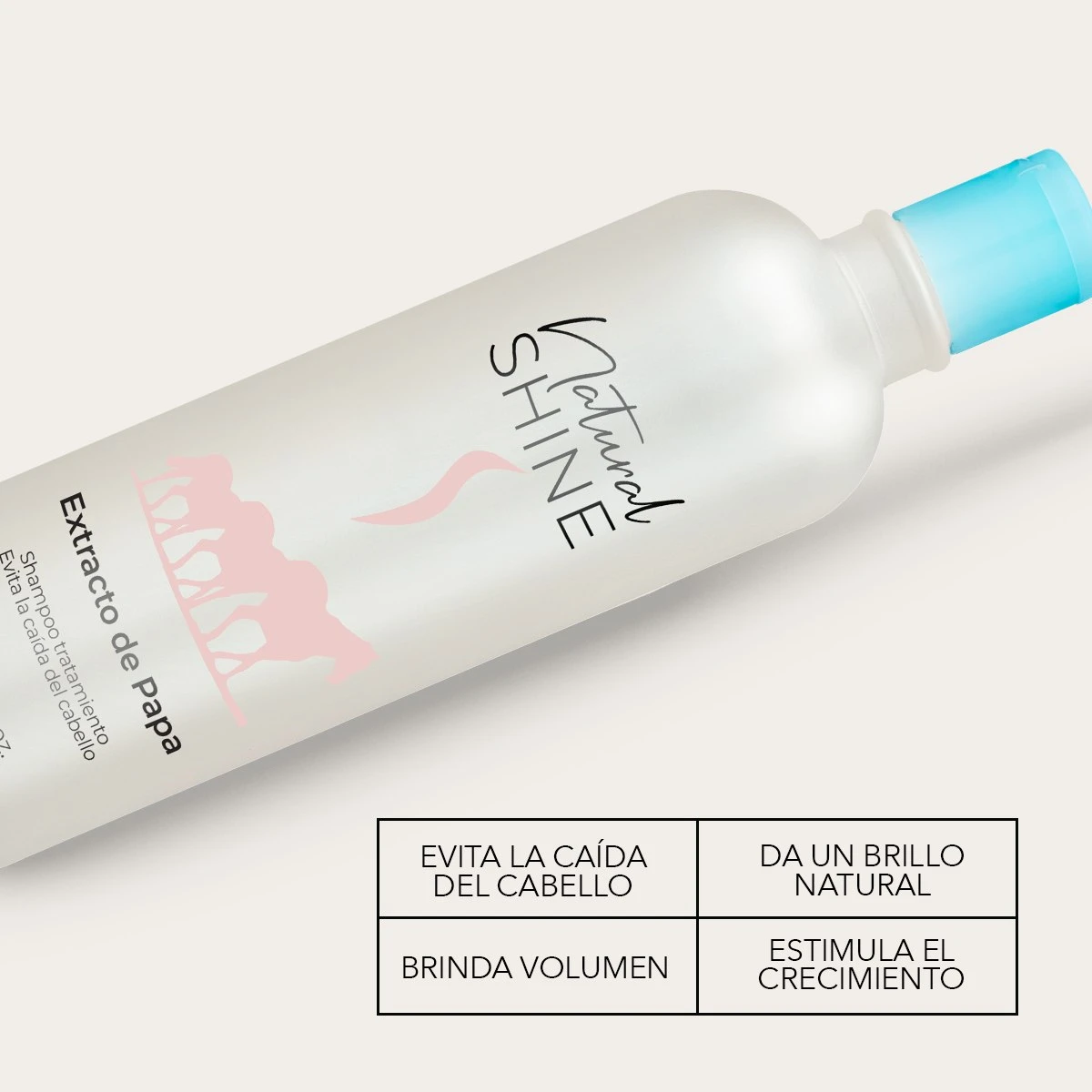 Shampoo Con Extracto de Papa 2