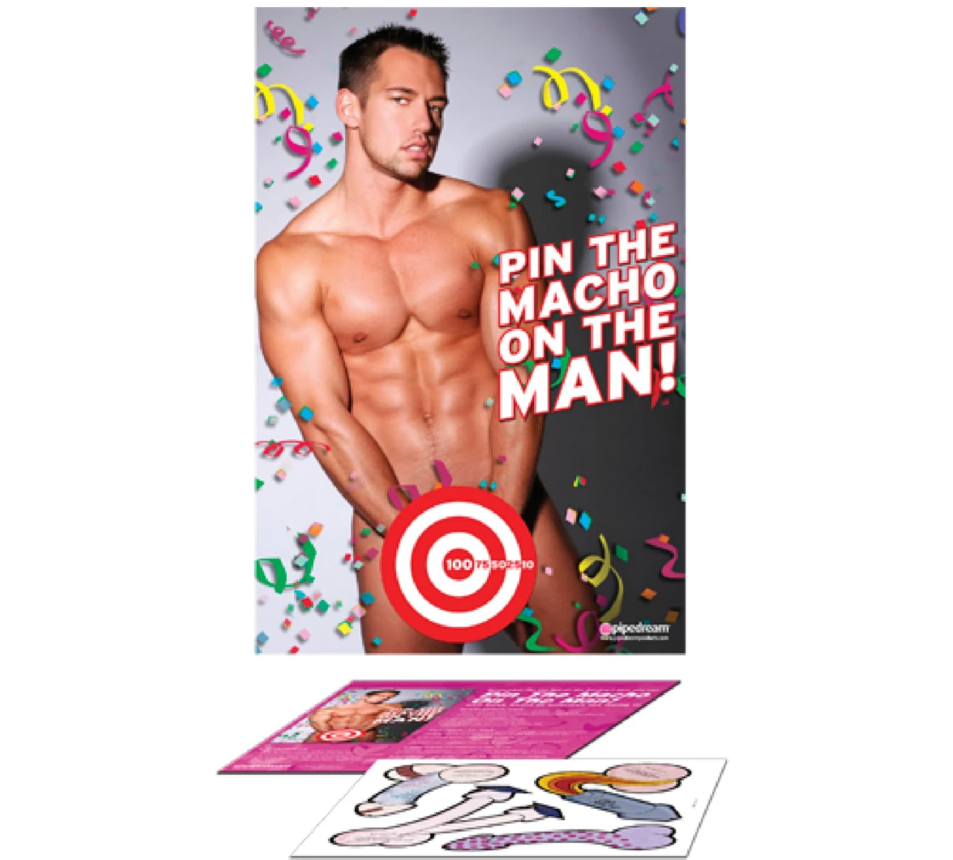 Juego Despedida de Soltera - Pin The Macho On The Man
