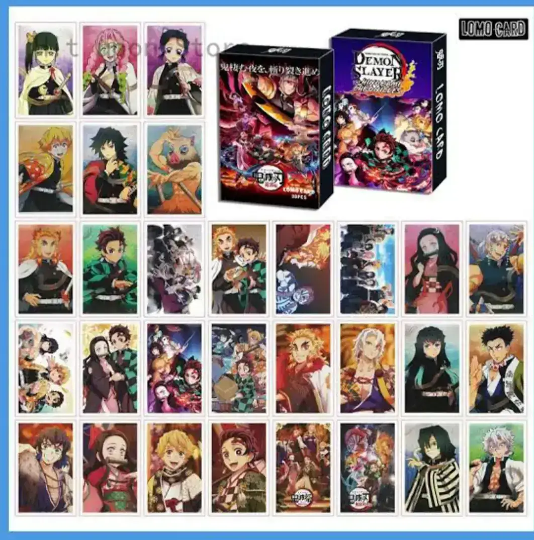 Photocards Demon slayer (Caja con 30 piezas) 2