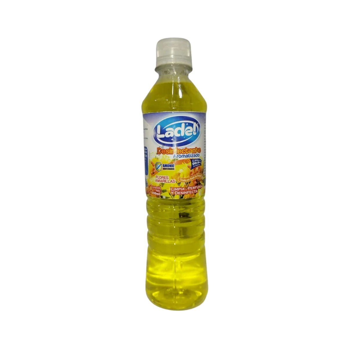 LADEL DESFINFECTANTE AROMATIZADO FLORES AMARILLAS 450 ML