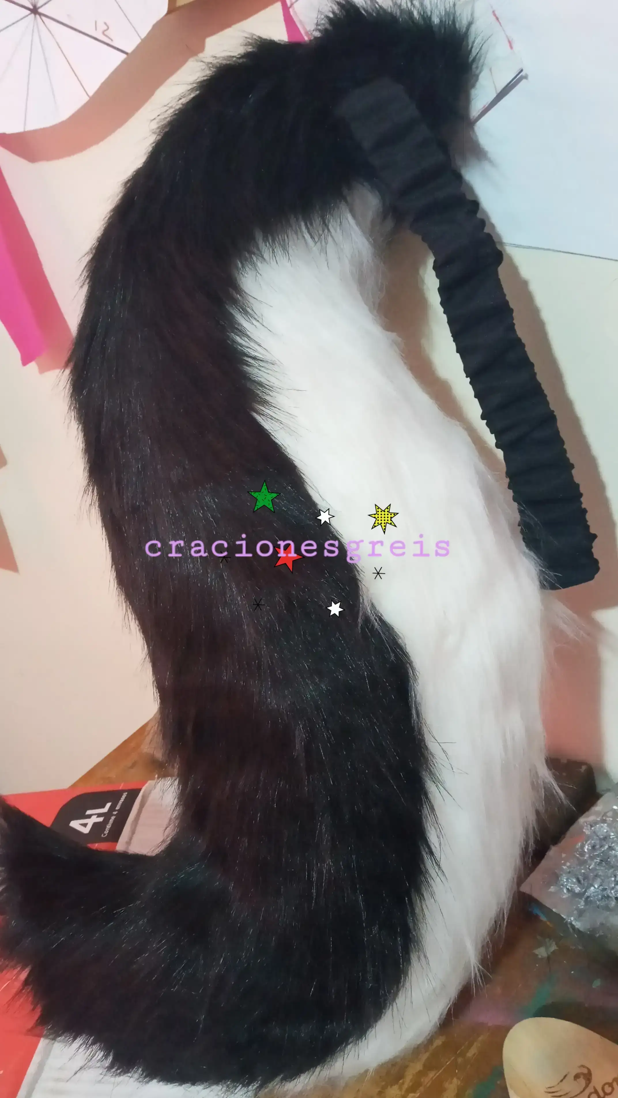 Cola luna largo 61cm 