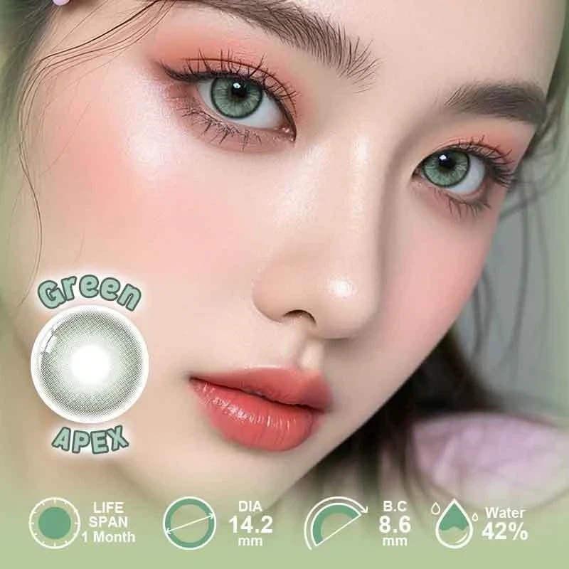 Lentes de contacto - Referencia: APEX GREEN 2