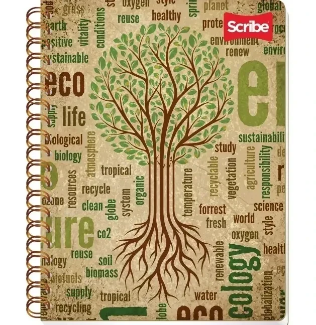 Cuaderno profesional c7 ecológico 100 h espiral-doble 4