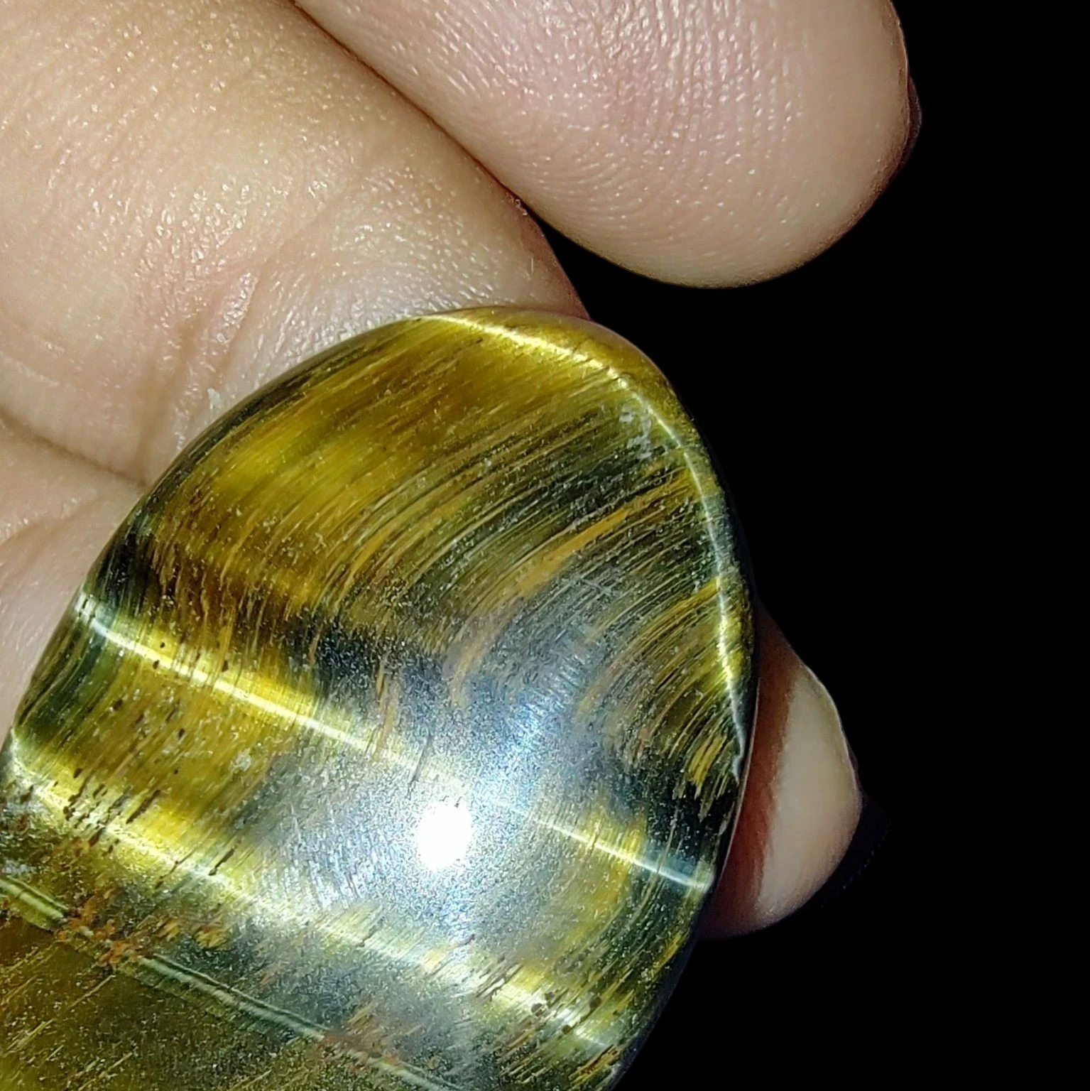 Cabujon de ojo de tigre premium de 26.45 quilates 3