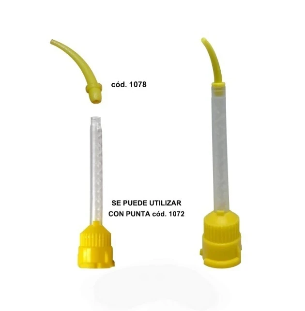 PUNTAS APPLY TIP N1 AMARILLO X UN COD. 1078 - EASYDENT