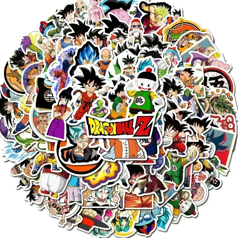 STIKCER 50PIEZAS DRAGON BALL Z 