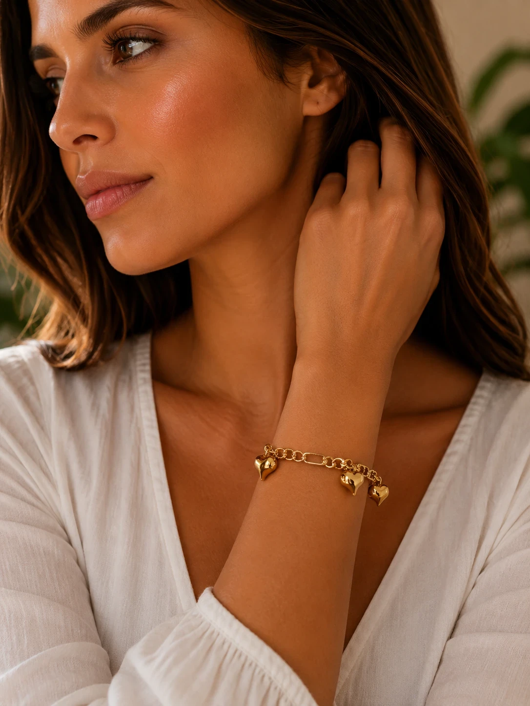 Pulsera oro laminado 