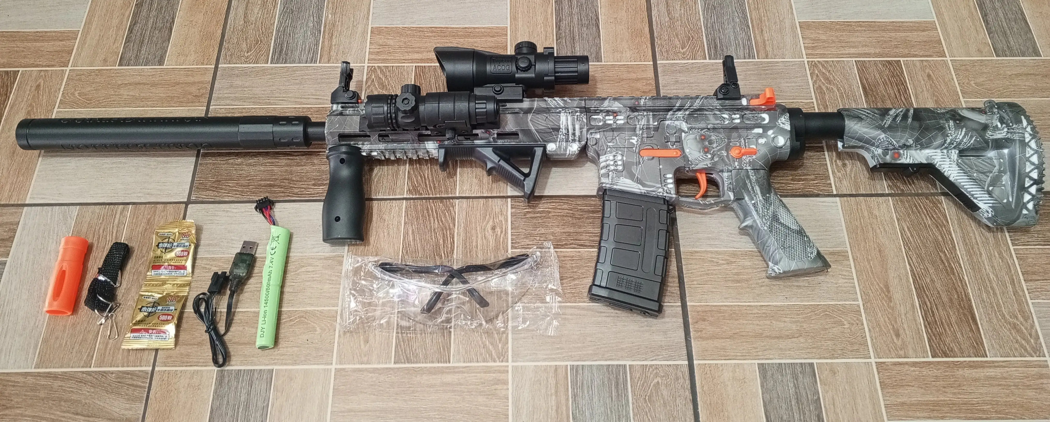 FUSIL M416 DE HIDROGEL 💀⬛