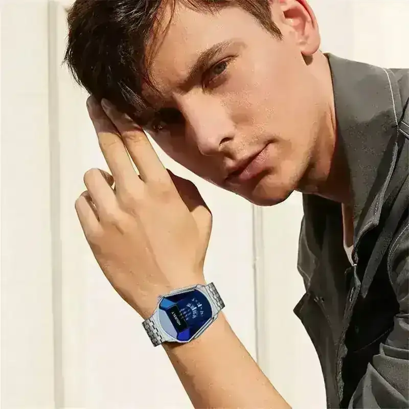 Reloj Acero inoxidable impermeable Original. 6