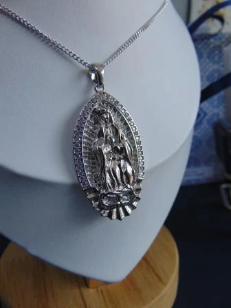 JUEGO RODIO PLATE MAXI MEDALLA GUADALUPE 2