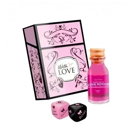 Love Kit Mini Aceite + Dados de juegos Sexitive
