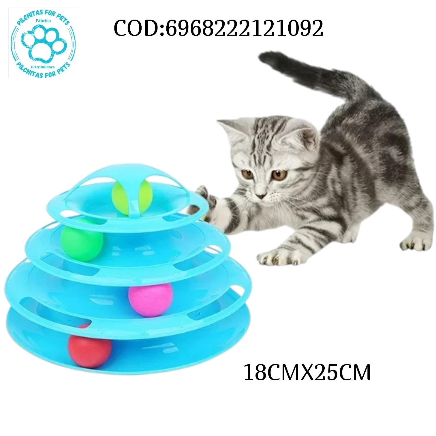 JUGUETE 3 PISOS GATO 