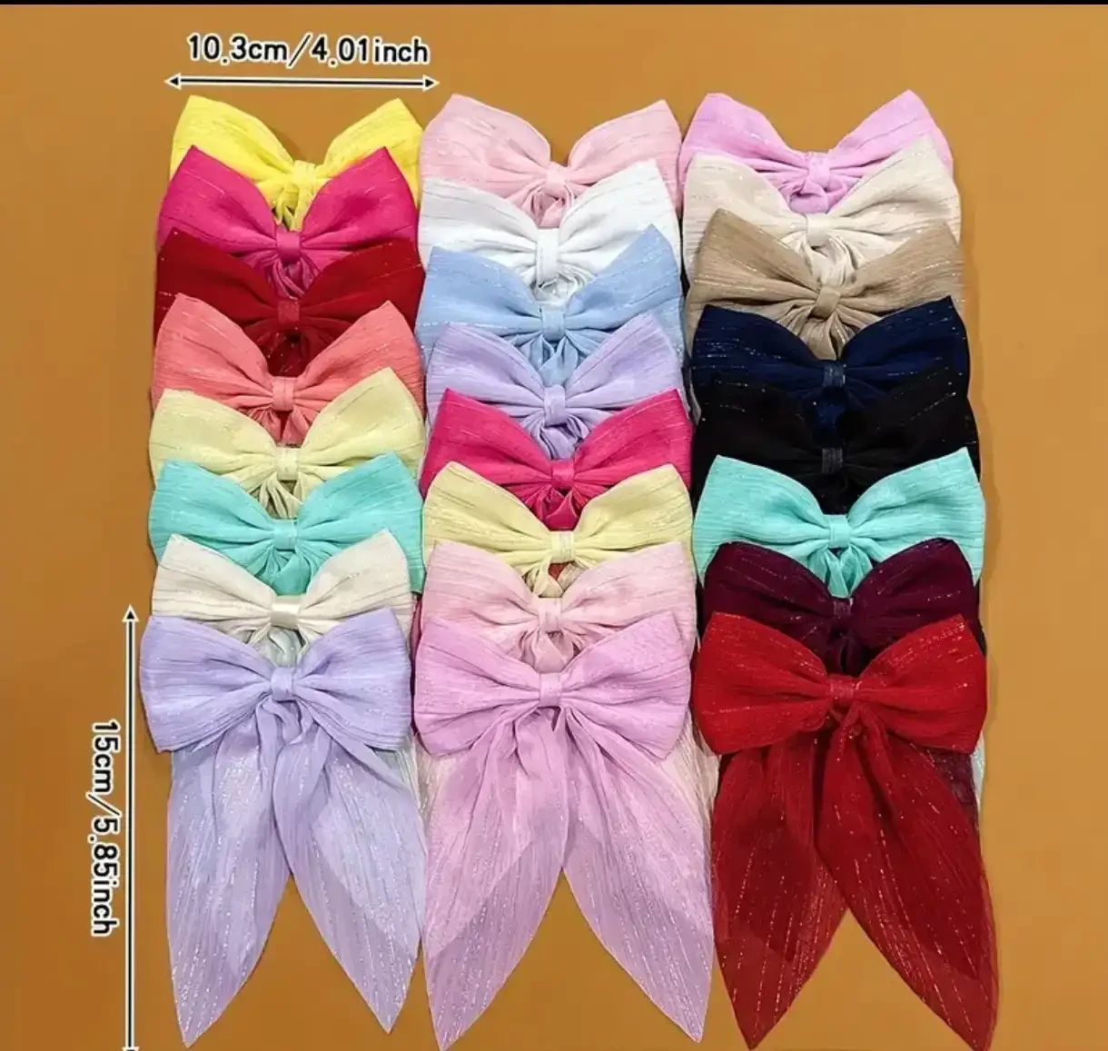 Pinzas Lazos de Colores  2