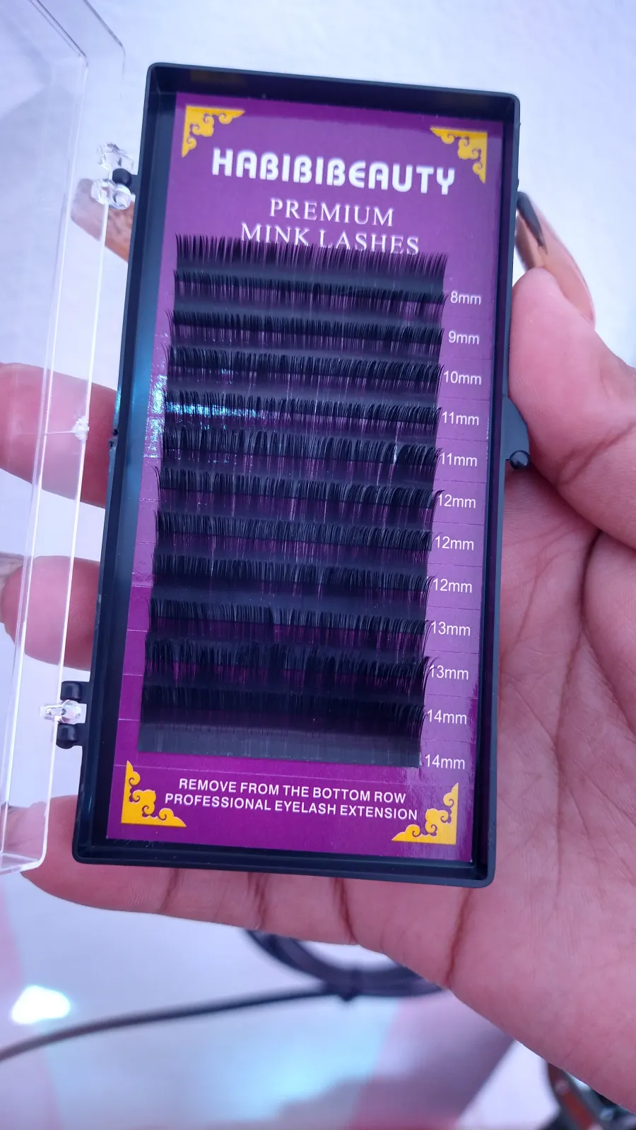 Pestañas 1x1 premium mink