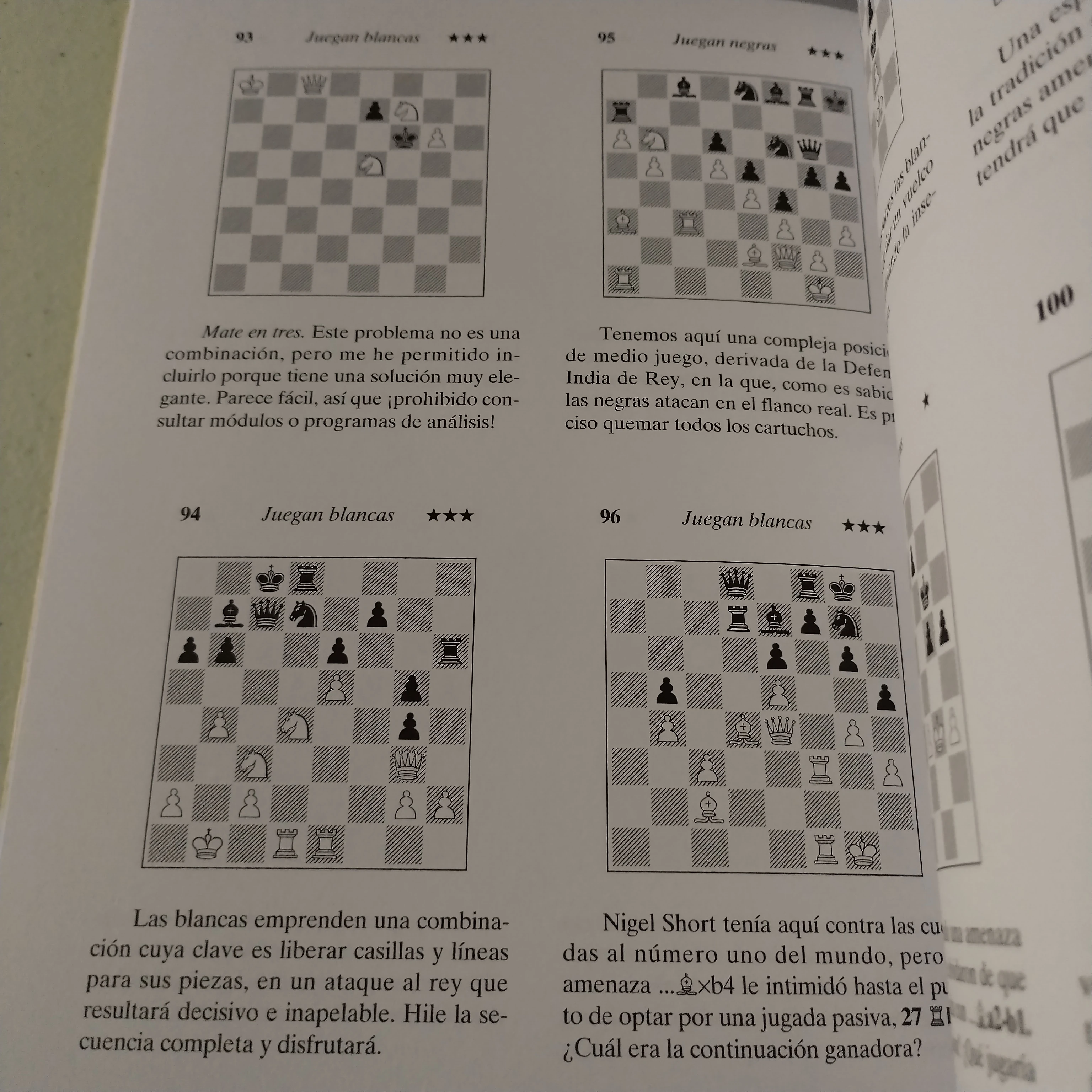 Combinaciones espectaculares de ajedrez, Antonio Guide, usado 3