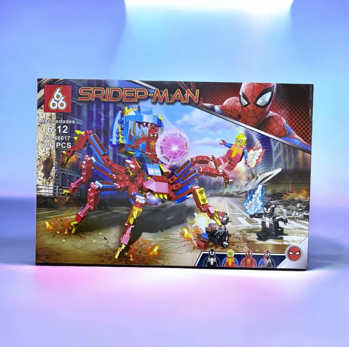 Set de lego spiderman 291 piezas  2